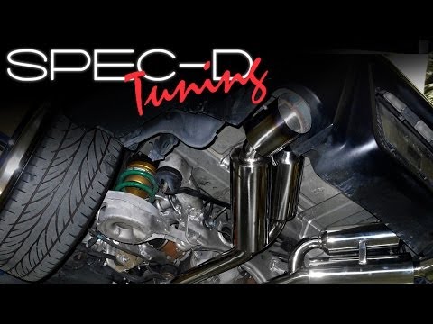 SPECDTUNING INSTALLATION VIDEO:2003-2007 INFINITI G35 COUPE CATBACK EXHAUST