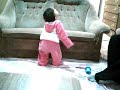 one year old baby is dancing on the song of miss pooja