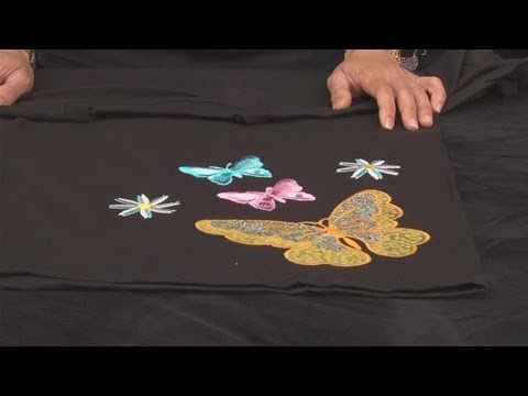 how to sew a patch on a t-shirt
