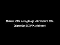 an excerpt from jonathan rosenbaum's introduction to jacques rivette's 1968 masterpiece 'l'amour fou,' on december 3, 2006 at the museum of the moving image in new york city. rosenbaum also conducted a half-hour q&a following the screening, which i had recorded in its entirety but, due to a cellphone memory card glitch, none of the files saved correctly.