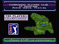three holes of golf in pga tour golf for the super nintendo (snes). actual console play. not emulated. for pga tour golf's first outing on the snes, ea dropped the polygon-based graphics that characterized the series on the genesis and replaced them with mode 7 manipulations of bitmapped layers. this was a wise thing for ea to do as rendering polygons on the fly has never been one of the snes' strengths (without an fx chip, that is). the trade-off in switching to bitmapped graphics was one of visual crispness for acceptable rendering speed. beyond their visual differences, the snes and genesis versions of pga tour golf are the same game. all the features of the genesis version are in the snes version, and they function identically, more or less. the only significant difference between the two versions is found within the putting system. in the genesis version, the topography of the green between the hole and the ball is scaled to fit on to a single screen of the putting grid. in the snes version, each unit of distance on the putting grid remains discrete, and the putting grid scrolls to accommodate putts that exceed a certain threshold in length. however, the snes system makes it difficult to read the greens accurately because the way that the undulations on the green appear is relative to the position from where they are being observed. what this means is that an undulation on the green observed from 20 ft. away appears markedly different when it is viewed from a  ... 