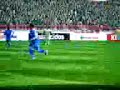 PES6 Roberto Carlos free kick PES6 Roberto Carlos free kick