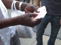 lol, me and kevjumba are walkin toward the gathering when this dude decides to show us a trick