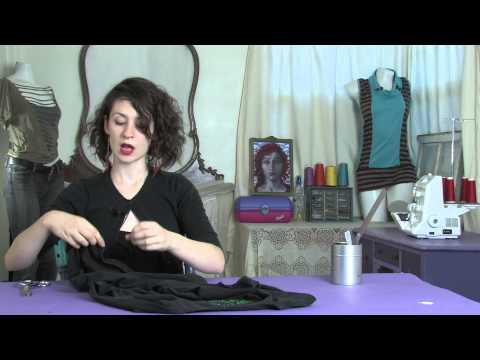 eHowArtsAndCrafts - Subscribe Now: http://www.youtube.com/subscription_center?add_user=ehowArtsandCrafts Watch More: http://www.youtube.com/ehowArtsandCrafts Cutting a shirt int...