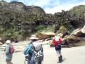 Kaurangi beach's amazing rocky bluffs with Bush and Beyond Guided Walks.AVI