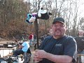 Mickey and the golf ball launcher at Lapeer