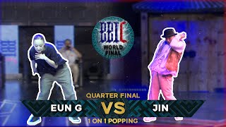 Eun-G vs Jin – BBIC 2021 Day. 1 1on1 POPPING BATTLE BEST8