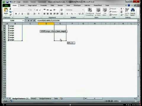 how to report budget variance