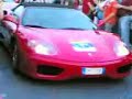 ferrari show in salerno,  italy