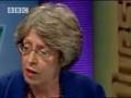 Patricia Hewitt gets an earful from Phil the Heckler