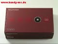 Sony-Ericsson G900 Erster Eindruck