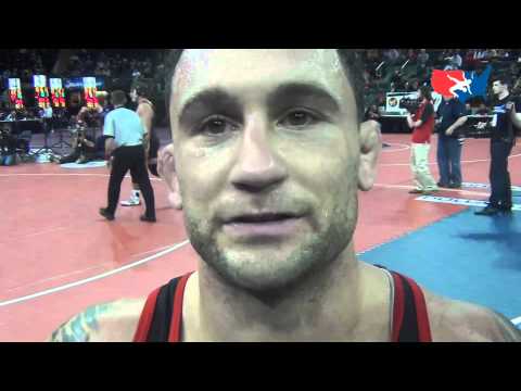 Frankie Edgar after win at Grapple at the Garden