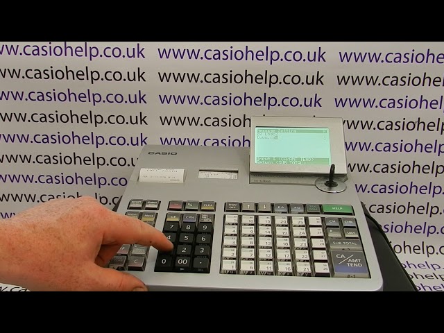 casio pcr t2400 twin thermal receipt used cash register, ez2pgm dans Autre  à Edmundston
