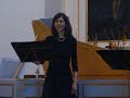 The Sonora Hungarica Consort led by Imre Lachegyi recorder virtuoso performs an Air by Bach from Cantate 208the singer is Renata Darázs