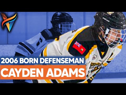 Cayden Adams 2006 Defenseman