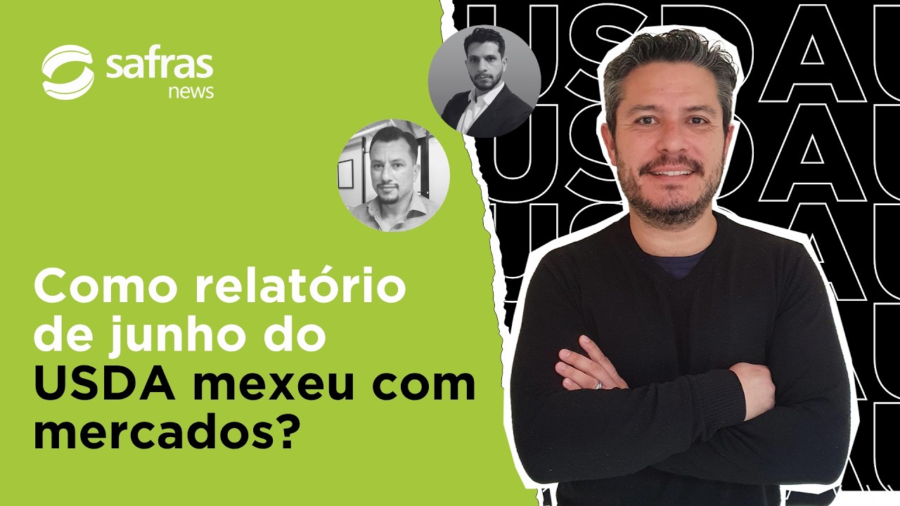 Como foram os números do USDA para soja, milho e trigo em junho? - Pós-USDA