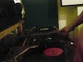 me scratching badly on the Urei Mixer..which I returned..