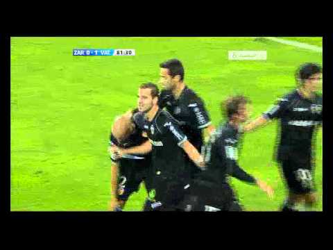 ريال سرقسطة0-1فالنسيا الدوري الاسباني