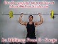 How To Build Muscle in 16 Weeks - Upper Body week 15 to 16