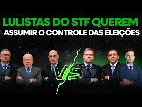 🚨 Risco de fraude! Ministros petistas querem tirar as eleições do Nunes Marques e do André Mendonça