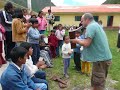 john plays melodica for the kids at the casa's school in the sacred valley, peru, february 2008