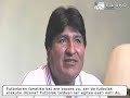 entrevista a evo morales