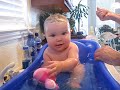 Emily Taking a Bath