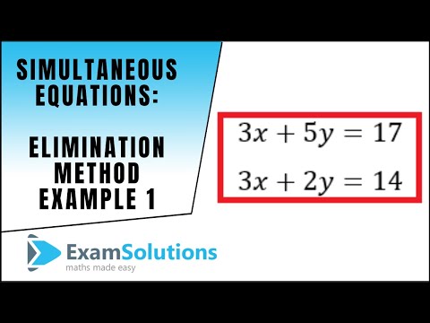 how to eliminate i from an equation