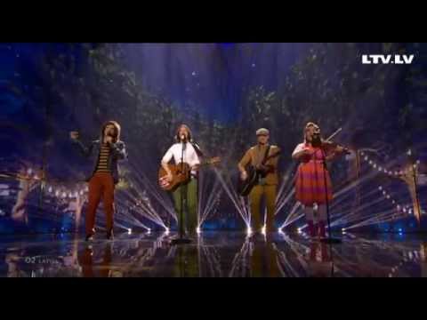 EIROVIZIJA - Šovakar 2014.gada Eirovīzijas dziesmu konkursa pirmajā pusfinālā uz skatuves kā otrie kāpa arī Latvijas pārstāvji - grupa „Aarzemnieki