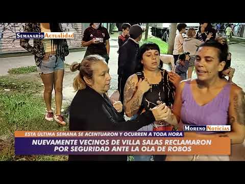 Nuevamente vecinos de Villa Salas reclamaron por seguridad ante la ola ...