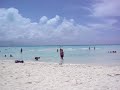 En Playa Norte de Isla Mujeres