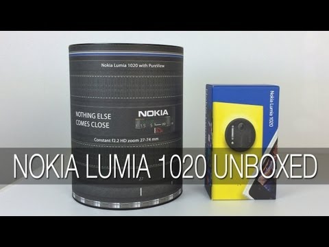Nokia Lumia 1020 Unboxing & First Look