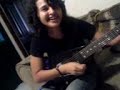 Aprendiendo a tocar Guitarra kon Nancy Aprendiendo a tocar Guitarra kon Nancy