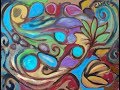 videos de Simple Designs: Oil Painting on Cardboard by Paul Cumes 2008