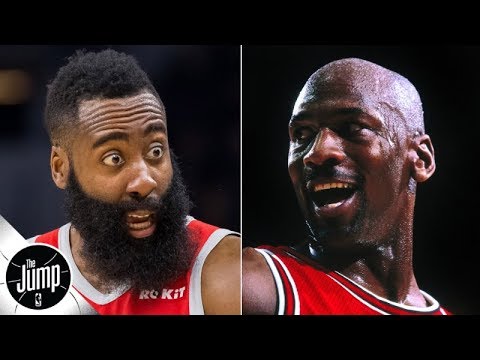 Video: James Harden is a better scorer than Michael Jordan was, according to Daryl Morey | The Jump