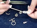 Pewter Glue-In Charms and Findings