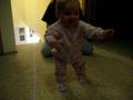 Victoria taking her first steps