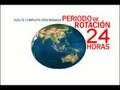 el movimiento de rotación de la tierra