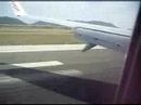 the plain to ibiza was acending