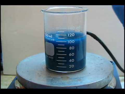 how to dissolve cuso4 in water