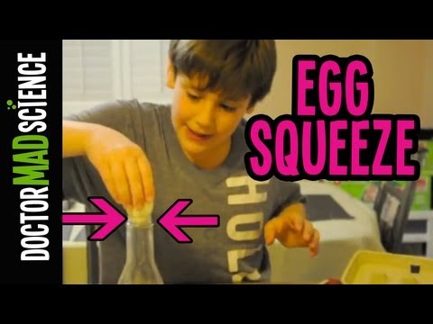 how to sink an egg into a bottle