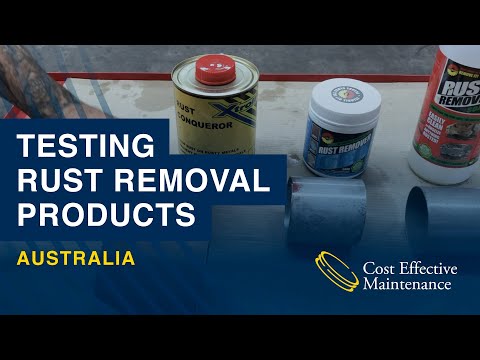How to remove, prevent & stop rust 