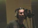 heron borelli in studio per registrare la canzone 