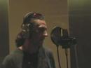 heron borelli in studio per registrare la canzone 