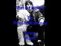 \"Eat At Home\" By Paul McCartney