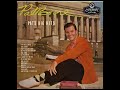 PLEASE NOTE: I divided my uploads between multiple channels, Bookmark this link in your browser for instant access to an index with links to all of John1948's oldies classics. LINK: tinyurl.com The Pat Boone color photo in chair used by permission of boomers-fifties-pinups.com In the years immediately prior to the British Invasion, only one performer rivaled the chart dominance of Elvis Presley, and that was Pat Boone. With his trademark white buck shoes, perfectly combed hair and gleaming smile, Boone was the very essence of wholesome American values, and at a time when the rise of rock & roll was viewed as a sign of the apocalypse, he made the music appear safe and non-threatening, earning some 38 Top 40 hits in the process. It's fitting that his achievements rank closest to those of Presley; after all, both claimed the sound of the black R&B culture for their own, in the process straddling both sides of the color line and popularizing a form of music which otherwise might never have gained widespread acceptance. Of course, while Elvis -- with his flashy suits, swiveling hips and suggestive leer -- remained persona non grata throughout many corners of mainstream America, Boone was embraced by teens and parents alike; his music polished rock's rough edges away, making songs like 