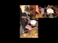 Just doing a drum solo