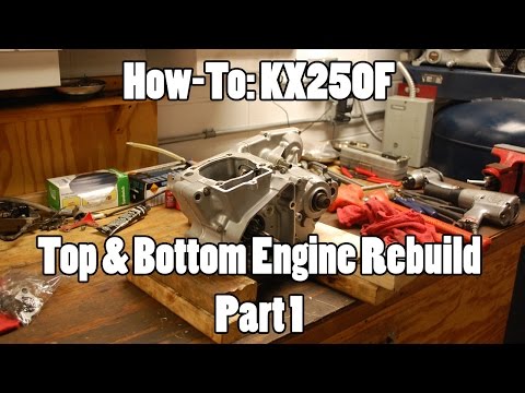 how to remove kx250f carb
