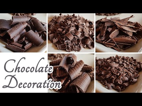video-linktoworks-5 Ways Chocolate Shavings (Curls) for Cake Decoration...