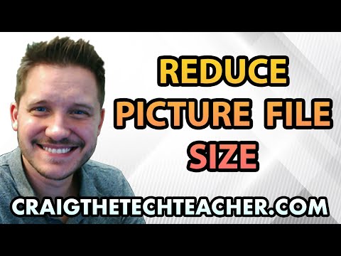 how to reduce the size of a picture